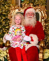 Santa at Michael Bros. Downtown B, 2023